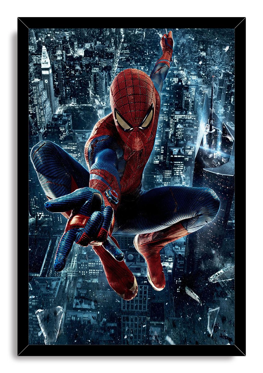 Spiderman Decorative Painting (paper and canvas) art poster printing print