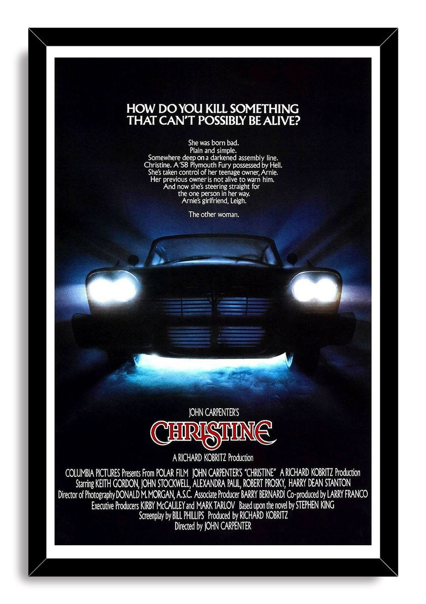 Christine (1983) Movie Poster Decorative Painting (paper and canvas) art poster printing print