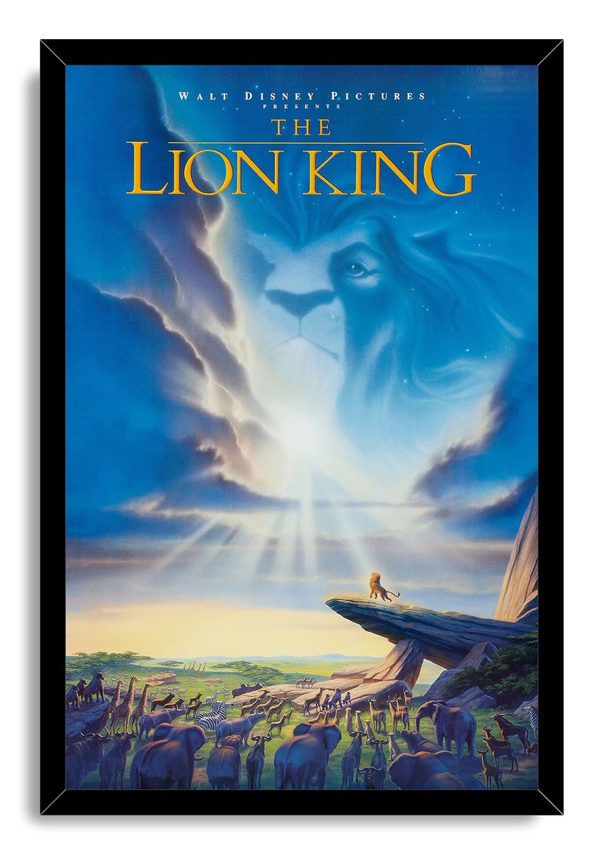 The Lion King Decorative Painting (paper and canvas) art poster printing print