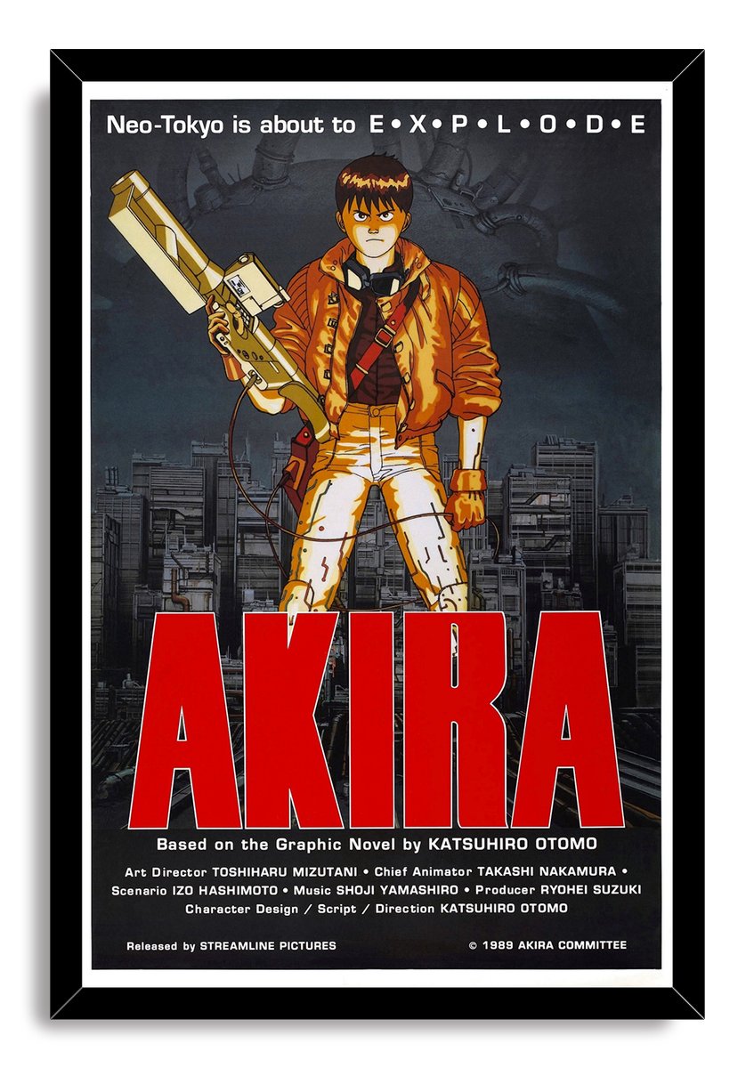Kaneda Akira Decorative Painting (paper and canvas) art poster printing print