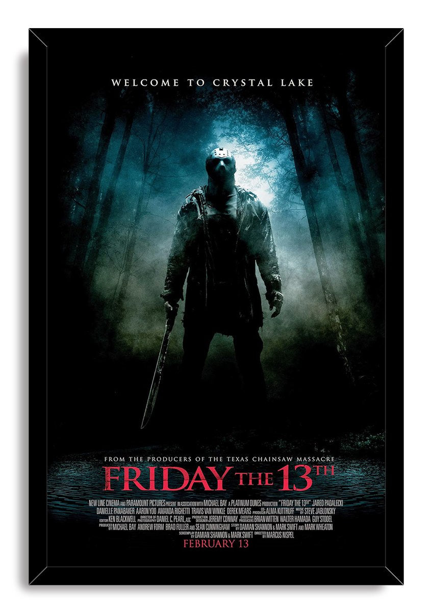 Friday the 13th Jason Voorhees Decorative Painting (paper and canvas) art poster printing print