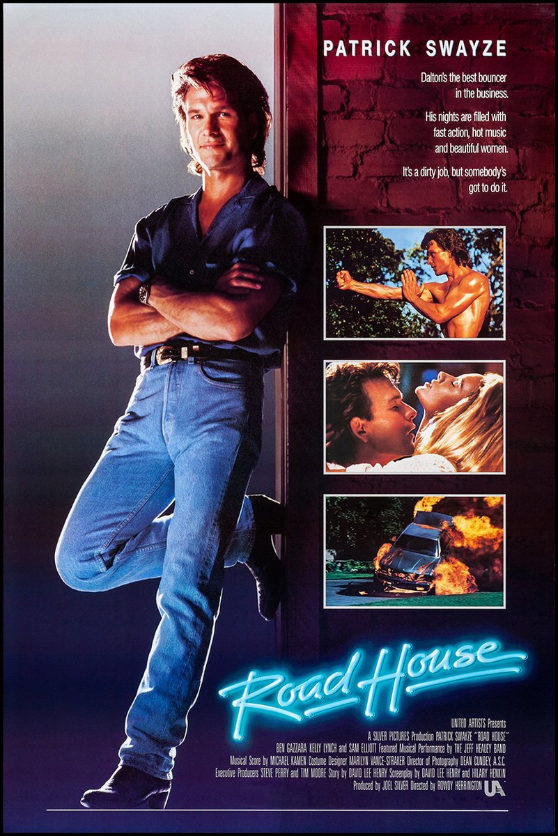 Patrick Swayze Road House Decorative Painting (paper and canvas) art poster printing print