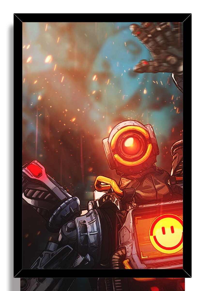 Pathfinder Apex Legends Decorative Painting (paper and canvas) art poster printing print
