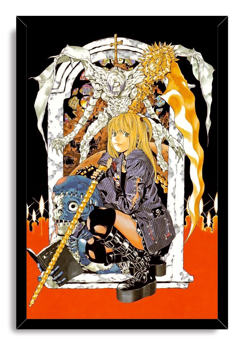 Misa Amane Death Note Decorative Painting (paper and canvas) art poster printing print