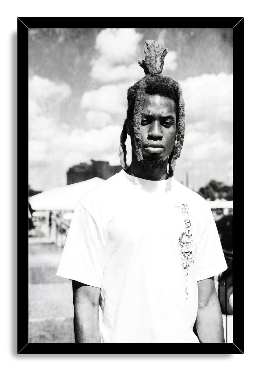 Man with Dreadlocks Decorative Painting (paper and canvas) art poster printing print