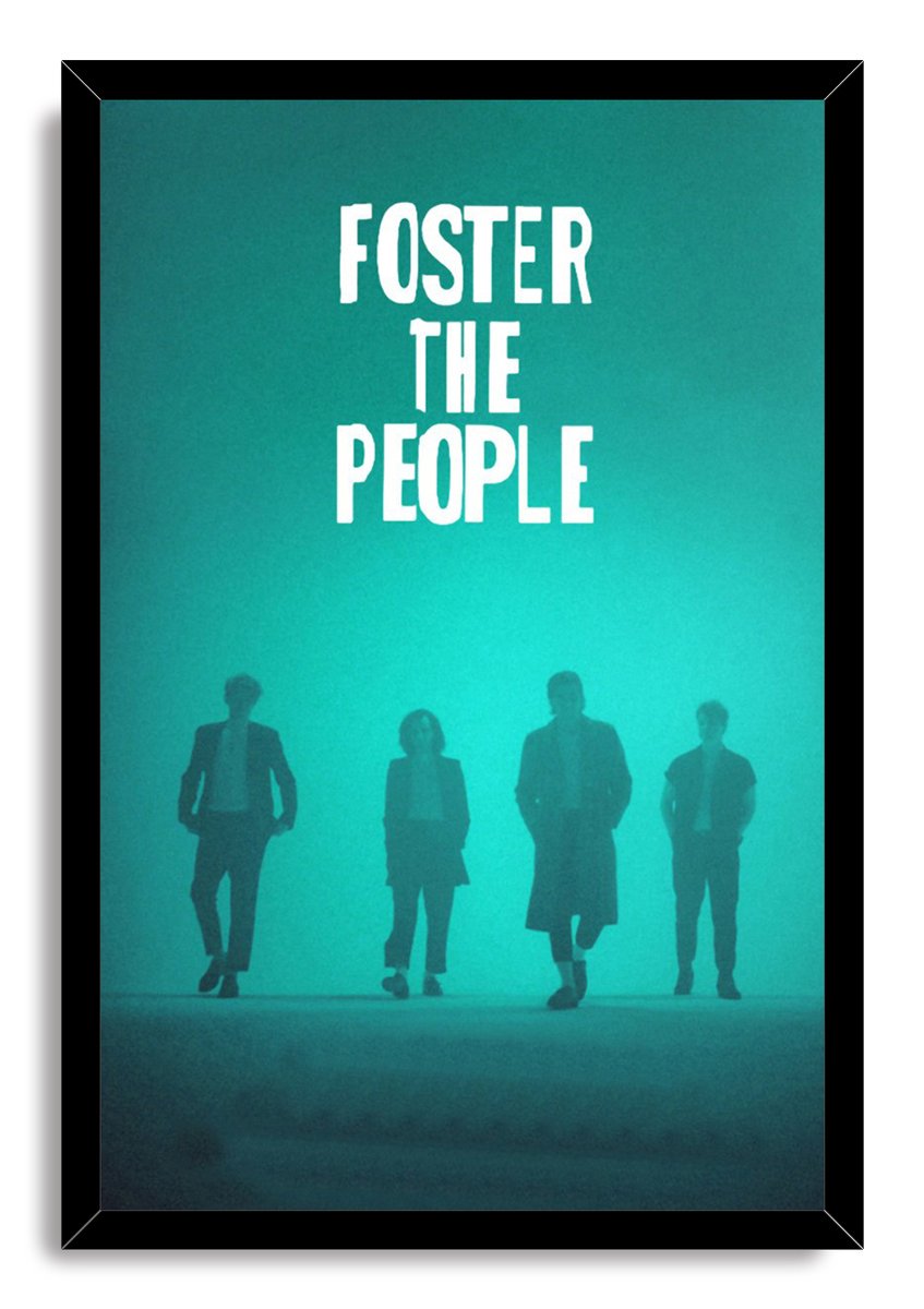 Foster The People Decorative Painting (paper and canvas) art poster printing print