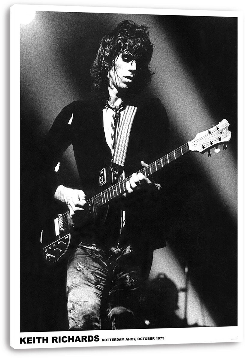 Keith Richards Live Performance Decorative Painting (paper and canvas) art poster printing print