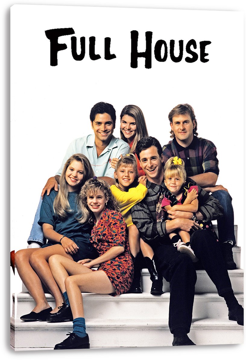 Full House Cast Decorative Painting (paper and canvas) art poster printing print