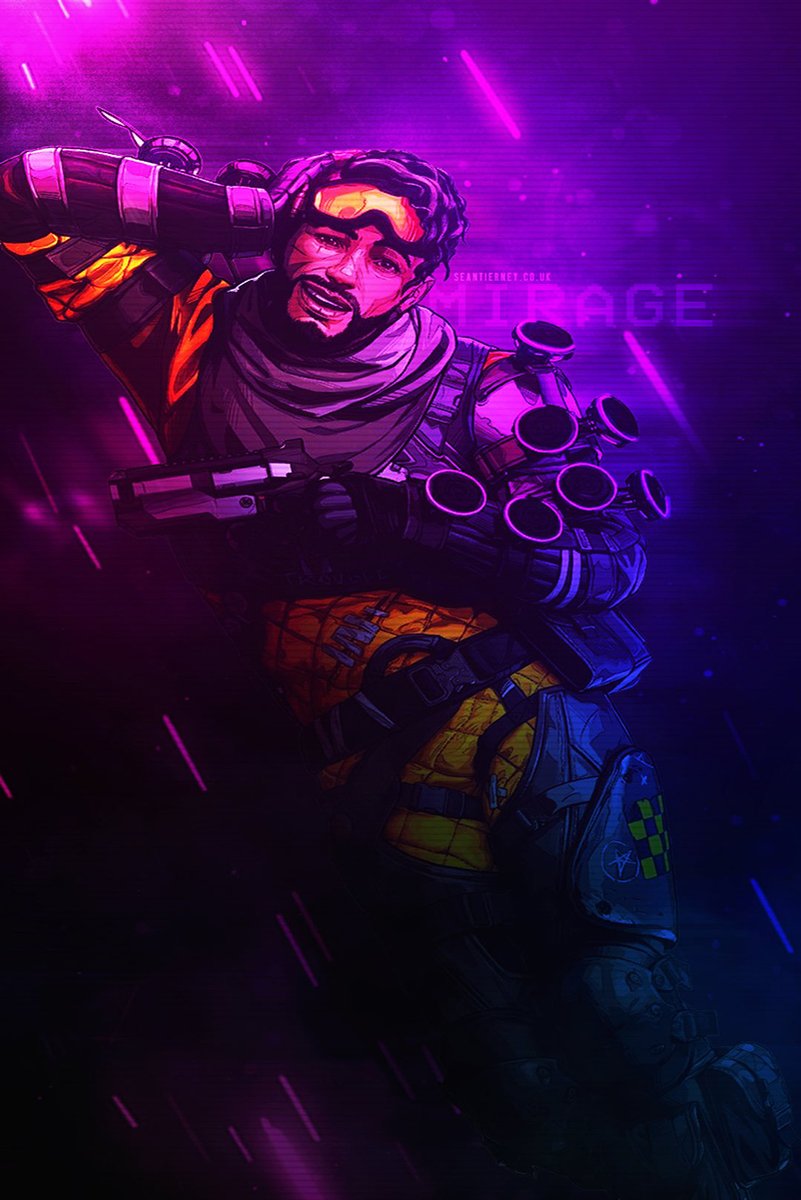 Mirage Apex Legends Decorative Painting (paper and canvas) art poster printing print