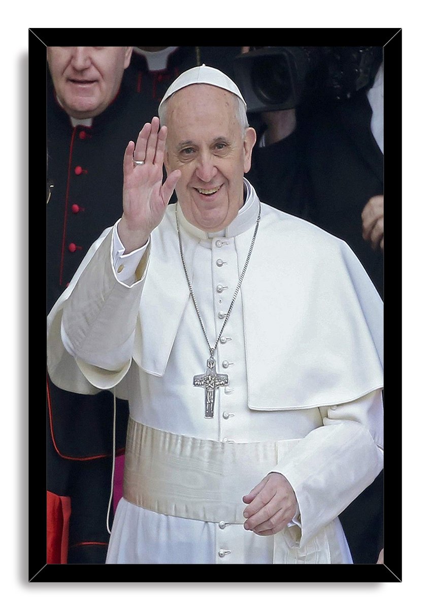 Pope Francis Decorative Painting (paper and canvas) art poster printing print