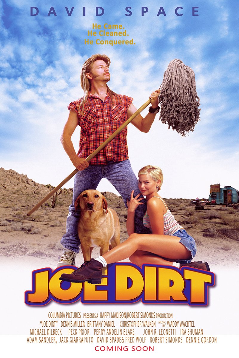 Joe Dirt Movie Poster Decorative Painting (paper and canvas) art poster printing print