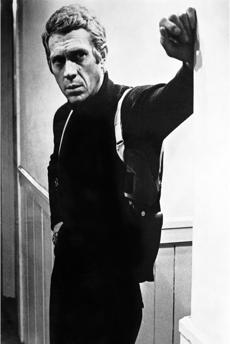 Steve McQueen Bullitt Decorative Painting (paper and canvas) art poster printing print