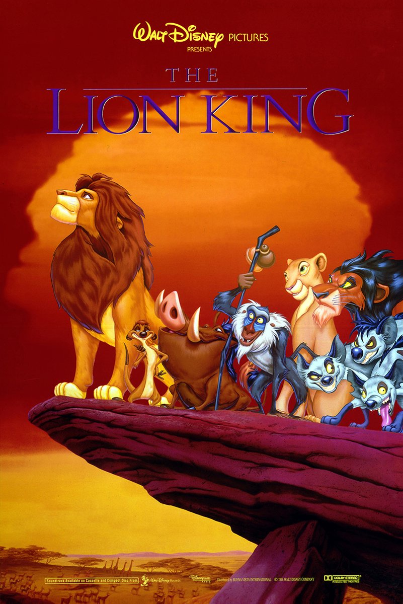 The Lion King Decorative Painting (paper and canvas) art poster printing print