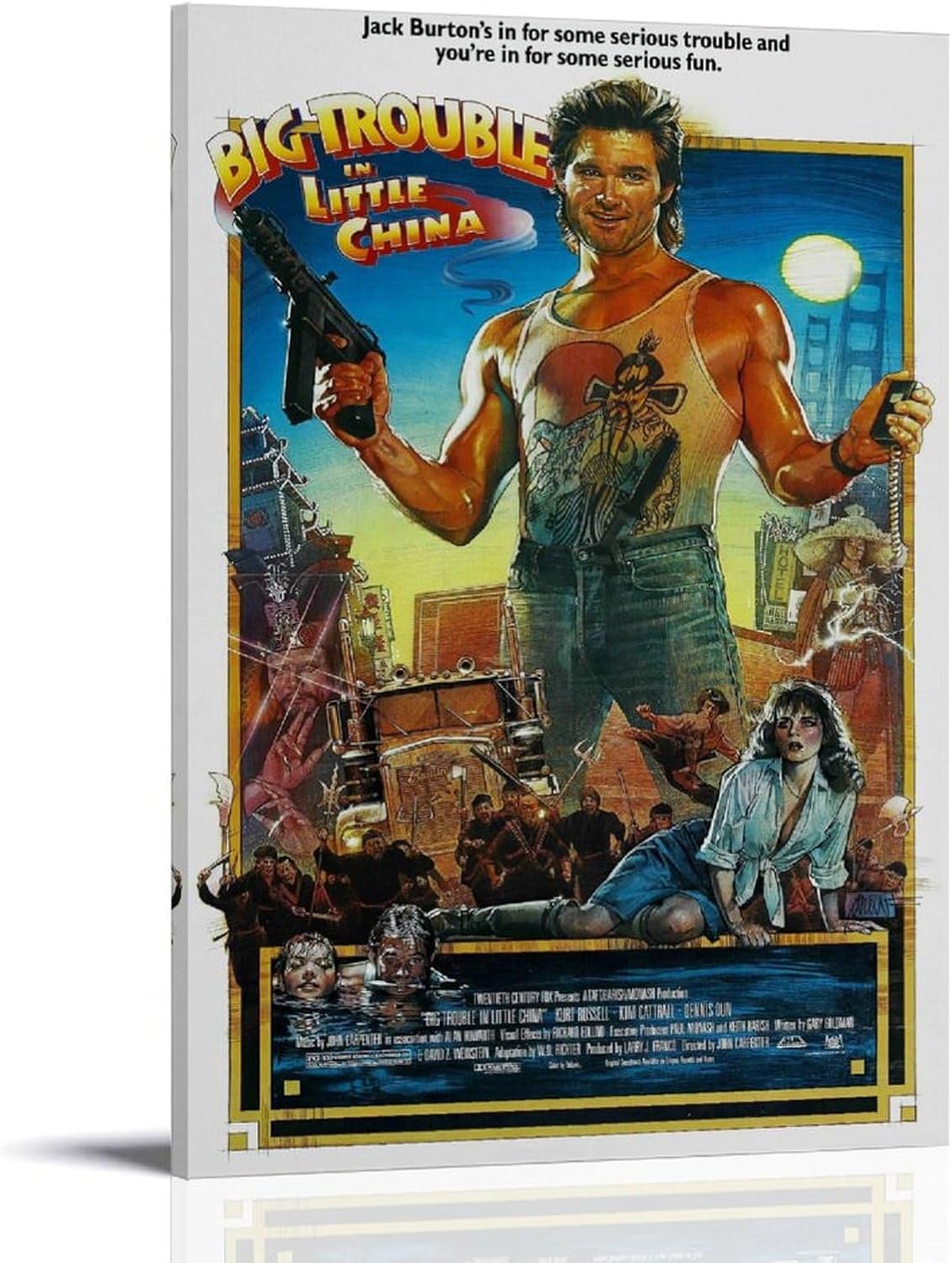 Big Trouble In Little China Vintage Posters(Paper and Canvas)Art Poster Printing Print