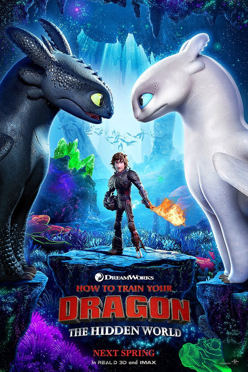 How to Train Your Dragon: The Hidden World Decorative Painting (paper and canvas) art poster printing print