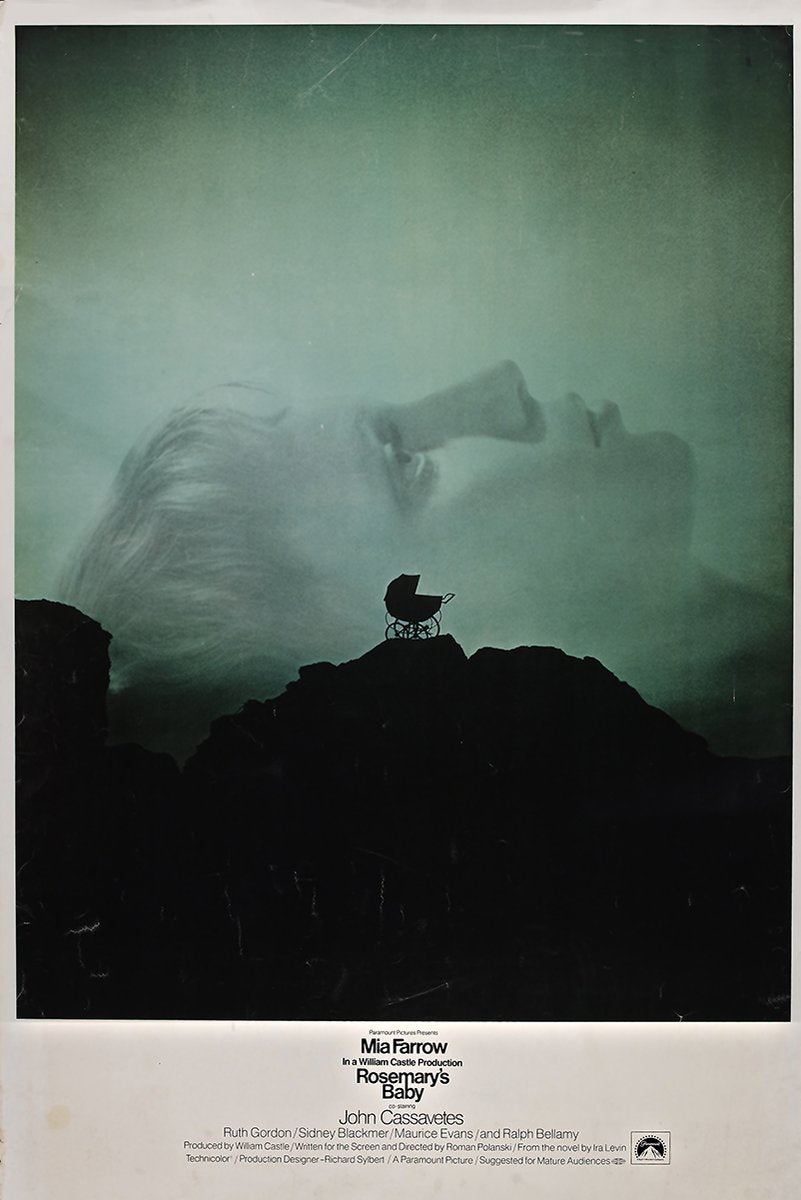 Rosemary's Baby Movie Poster Decorative Painting (paper and canvas) art poster printing print