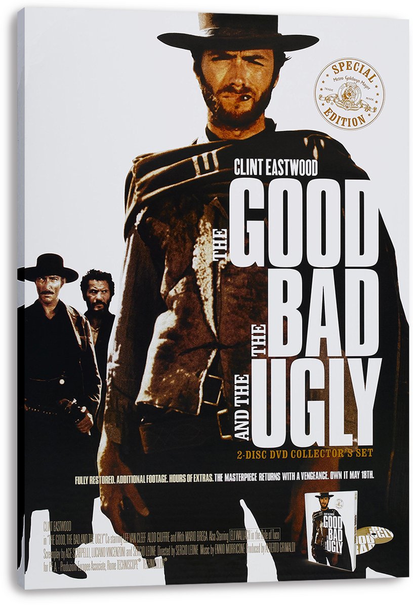 The Good, the Bad and the Ugly Decorative Painting (paper and canvas) art poster printing print