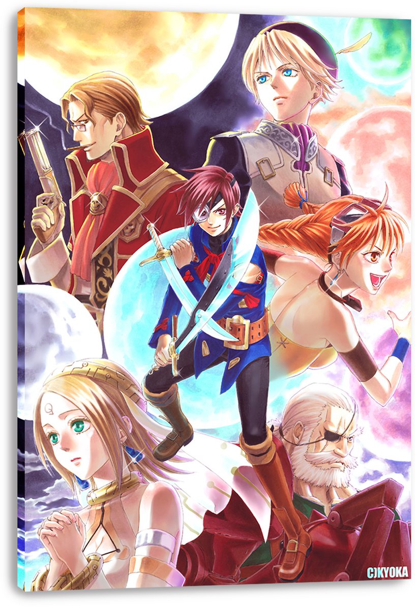 Fantasy Adventure Anime Characters Decorative Painting (paper and canvas) art poster printing print