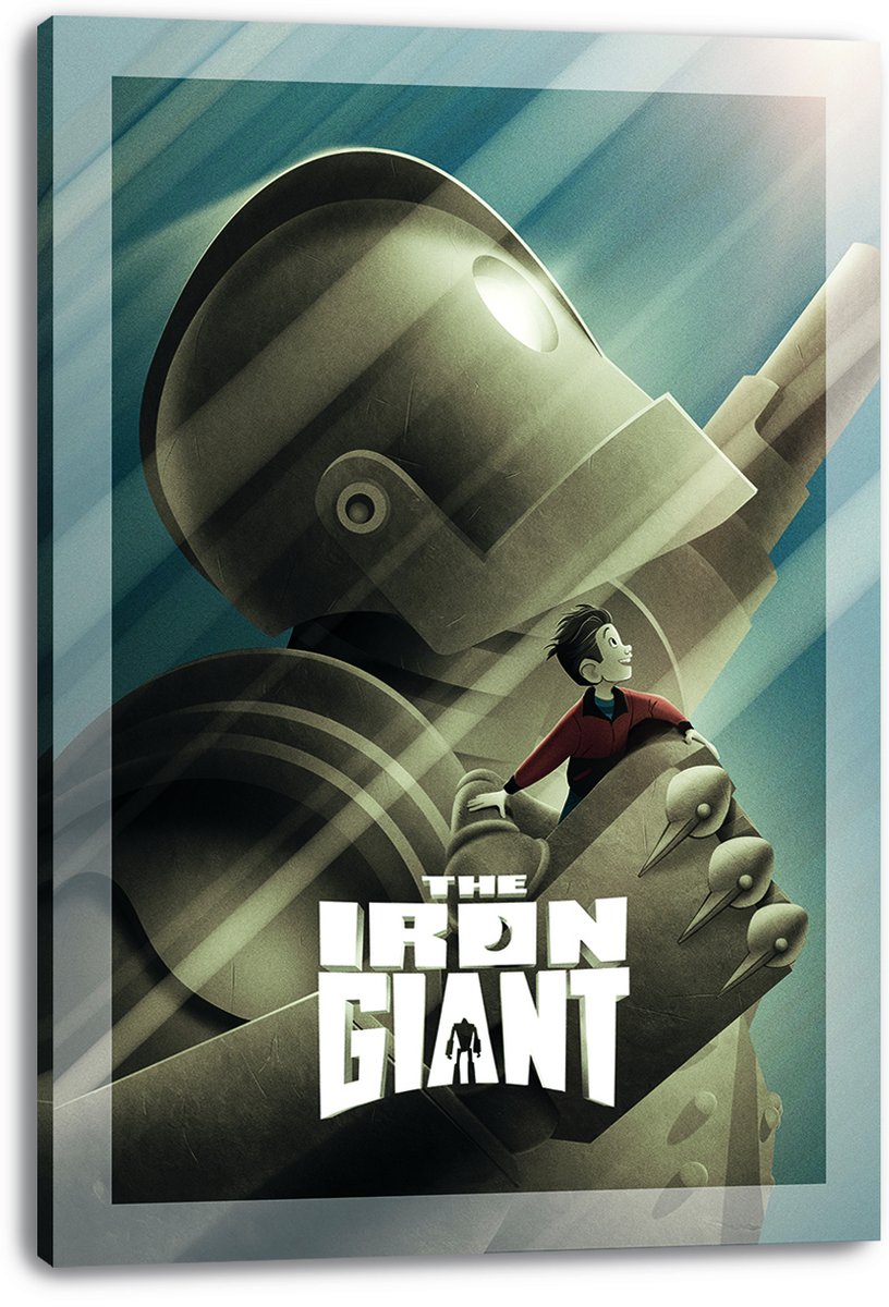 The Iron Giant & Hogarth Hughes Decorative Painting (paper and canvas) art poster printing print