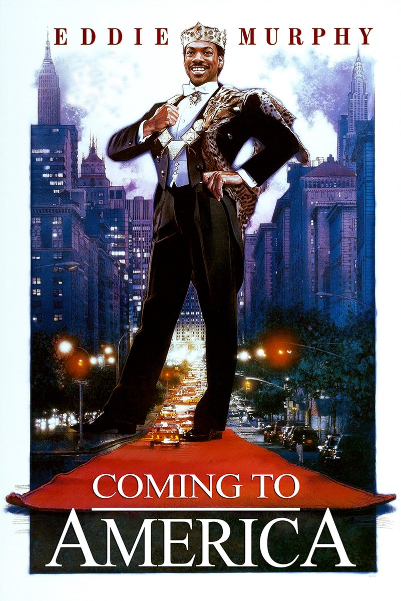 Eddie Murphy Coming to America Decorative Painting (paper and canvas) art poster printing print