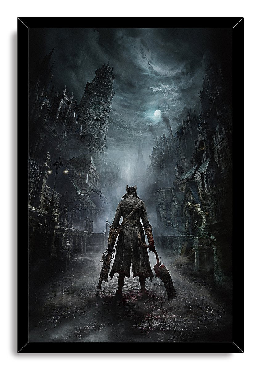 Bloodborne Hunter Decorative Painting (paper and canvas) art poster printing print