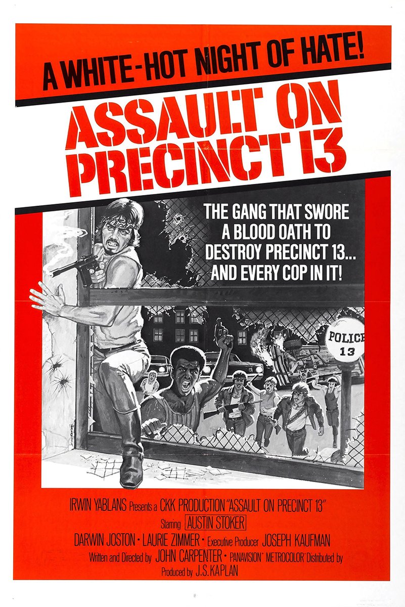 Assault on Precinct 13 Movie Poster Decorative Painting (paper and canvas) art poster printing print