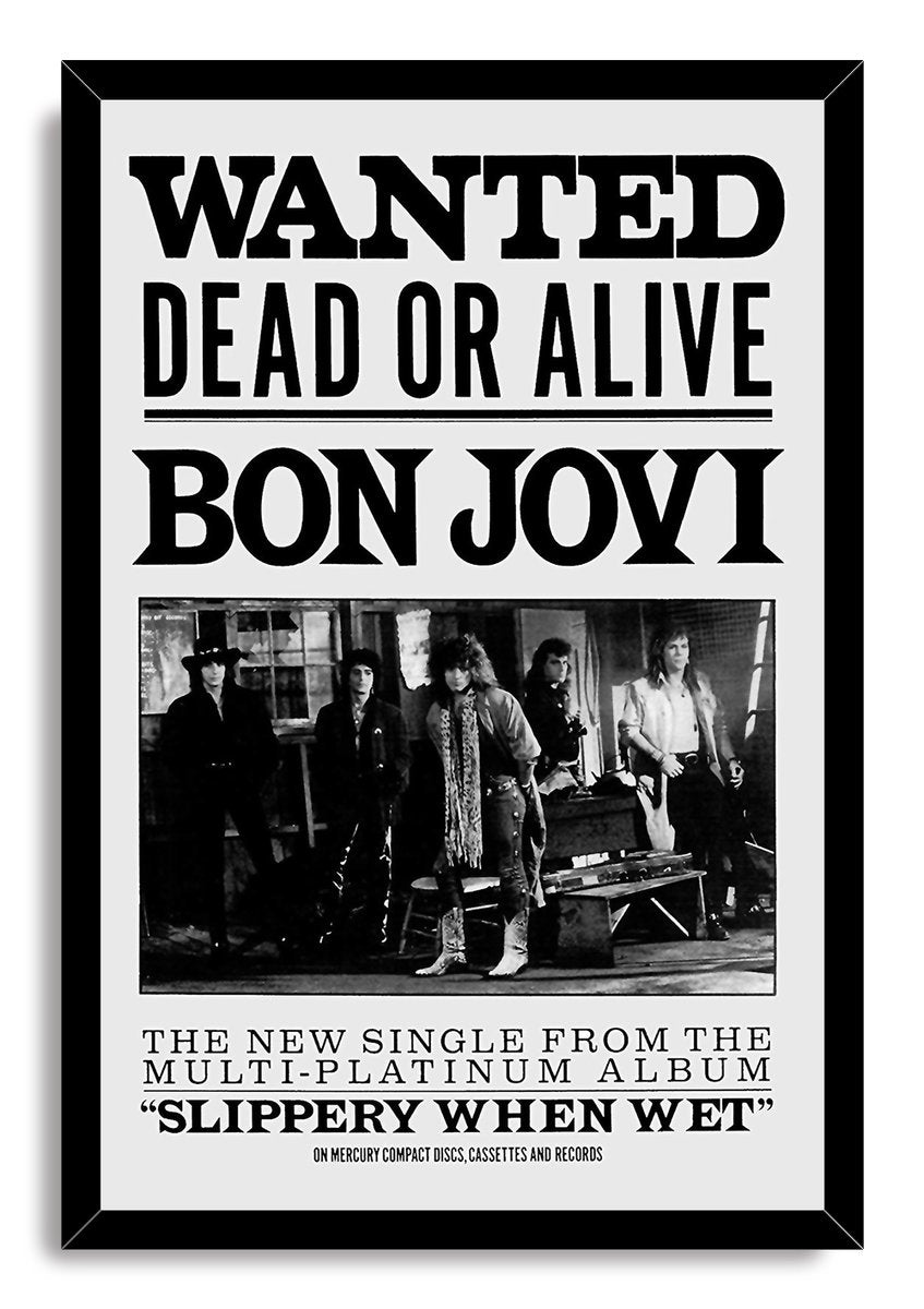 Bon Jovi Band Decorative Painting (paper and canvas) art poster printing print