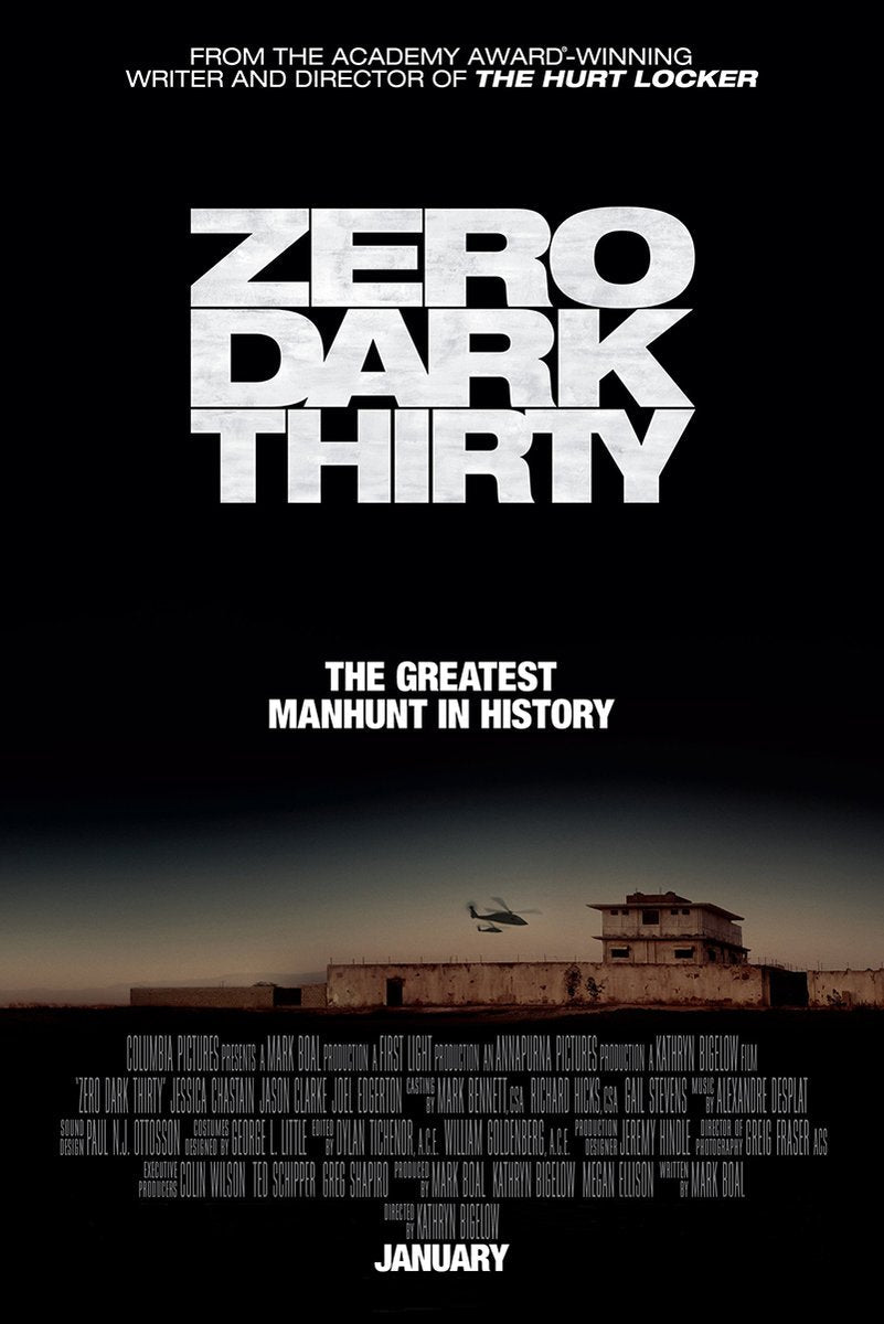 Zero Dark Thirty Decorative Painting (paper and canvas) art poster printing print