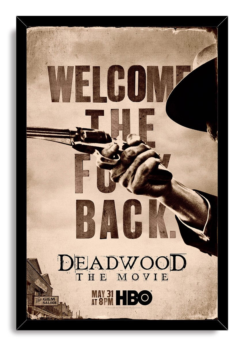 Deadwood The Movie Western Art Decorative Painting (paper and canvas) art poster printing print