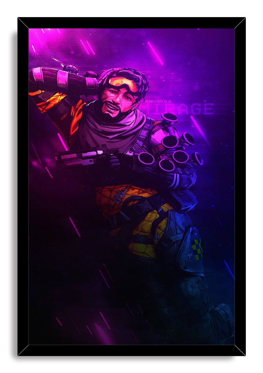 Mirage Apex Legends Decorative Painting (paper and canvas) art poster printing print