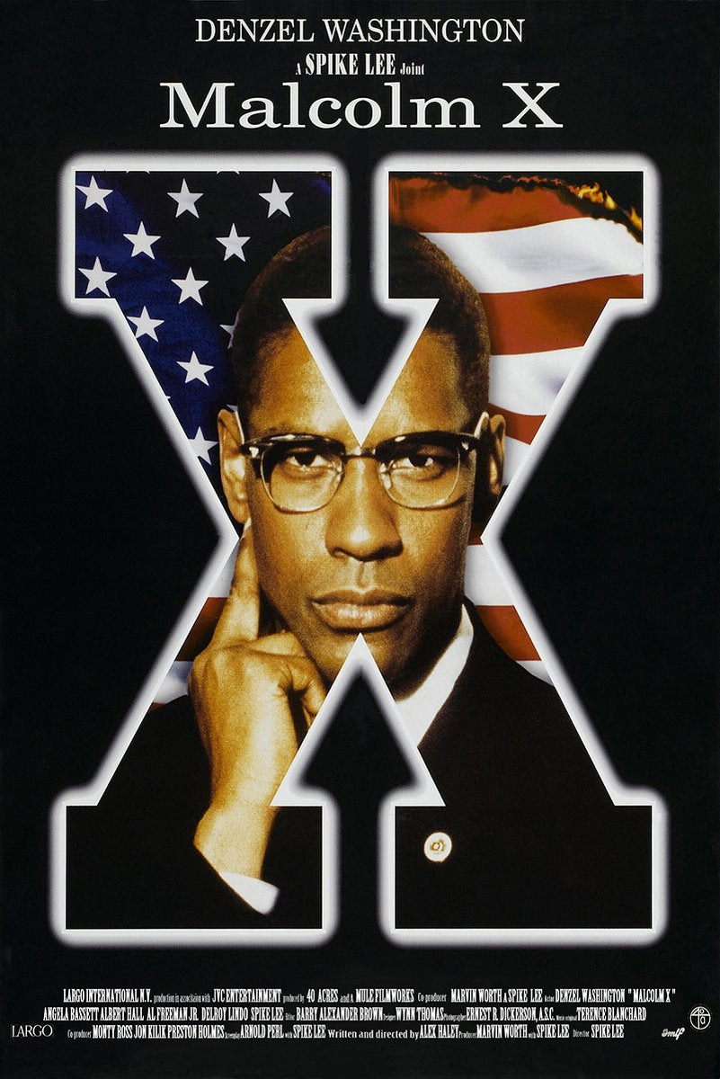 Malcolm X Movie Poster Decorative Painting (paper and canvas) art poster printing print