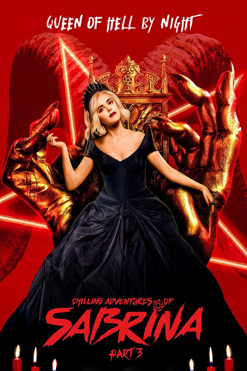 Chilling Adventures of Sabrina - Queen of Hell Decorative Painting (paper and canvas) art poster printing print