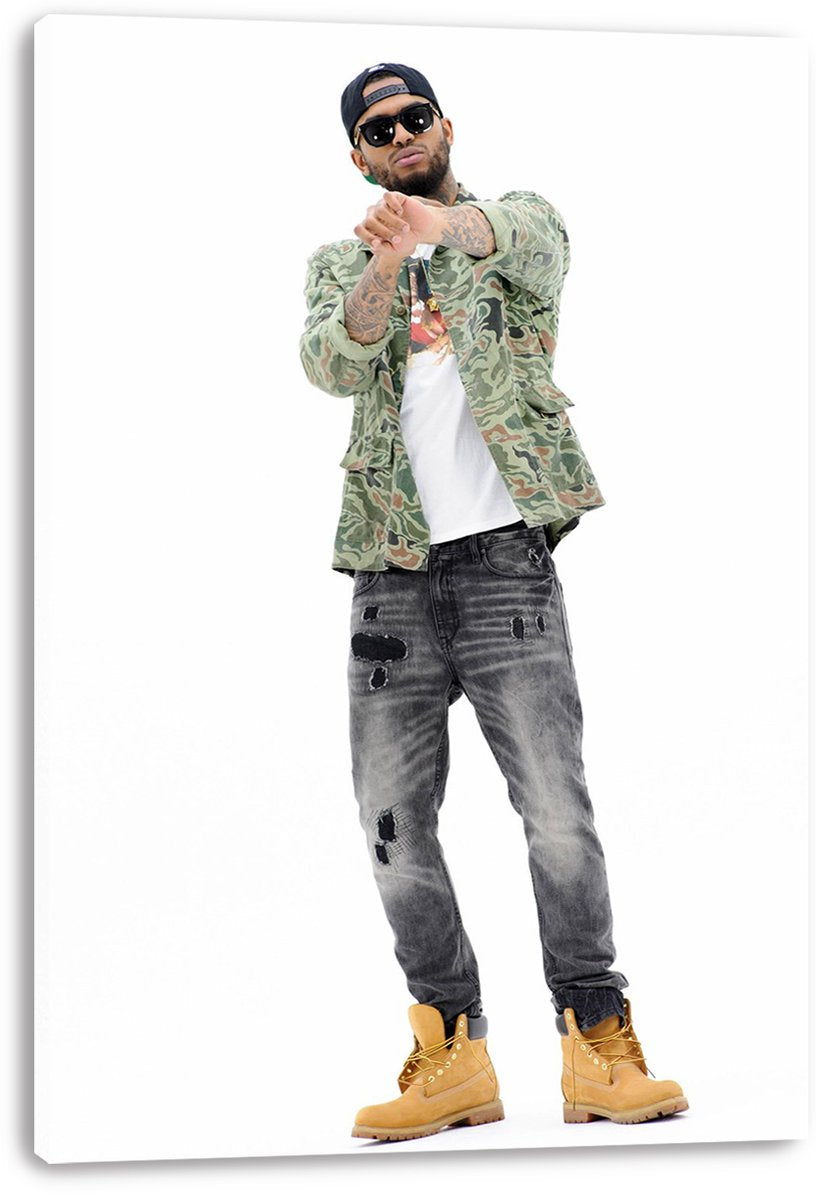 Street Style Man Decorative Painting (paper and canvas) art poster printing print