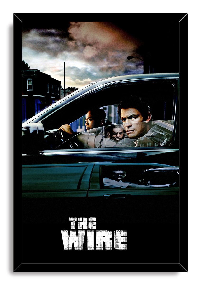 The Wire Tv Series Decorative Painting (paper and canvas) art poster printing print