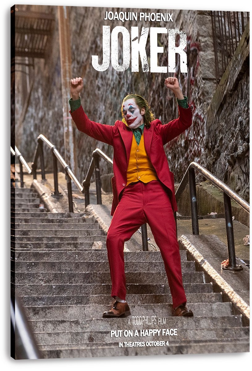 Joker Joaquin Phoenix Decorative Painting (paper and canvas) art poster printing print