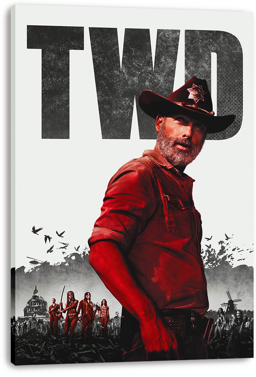 Rick Grimes The Walking Dead Decorative Painting (paper and canvas) art poster printing print