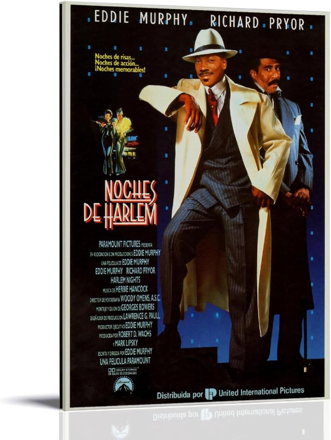 Harlem Nights Movie Poster Vintage Poster(Paper and Canvas) Art Poster Printing Print