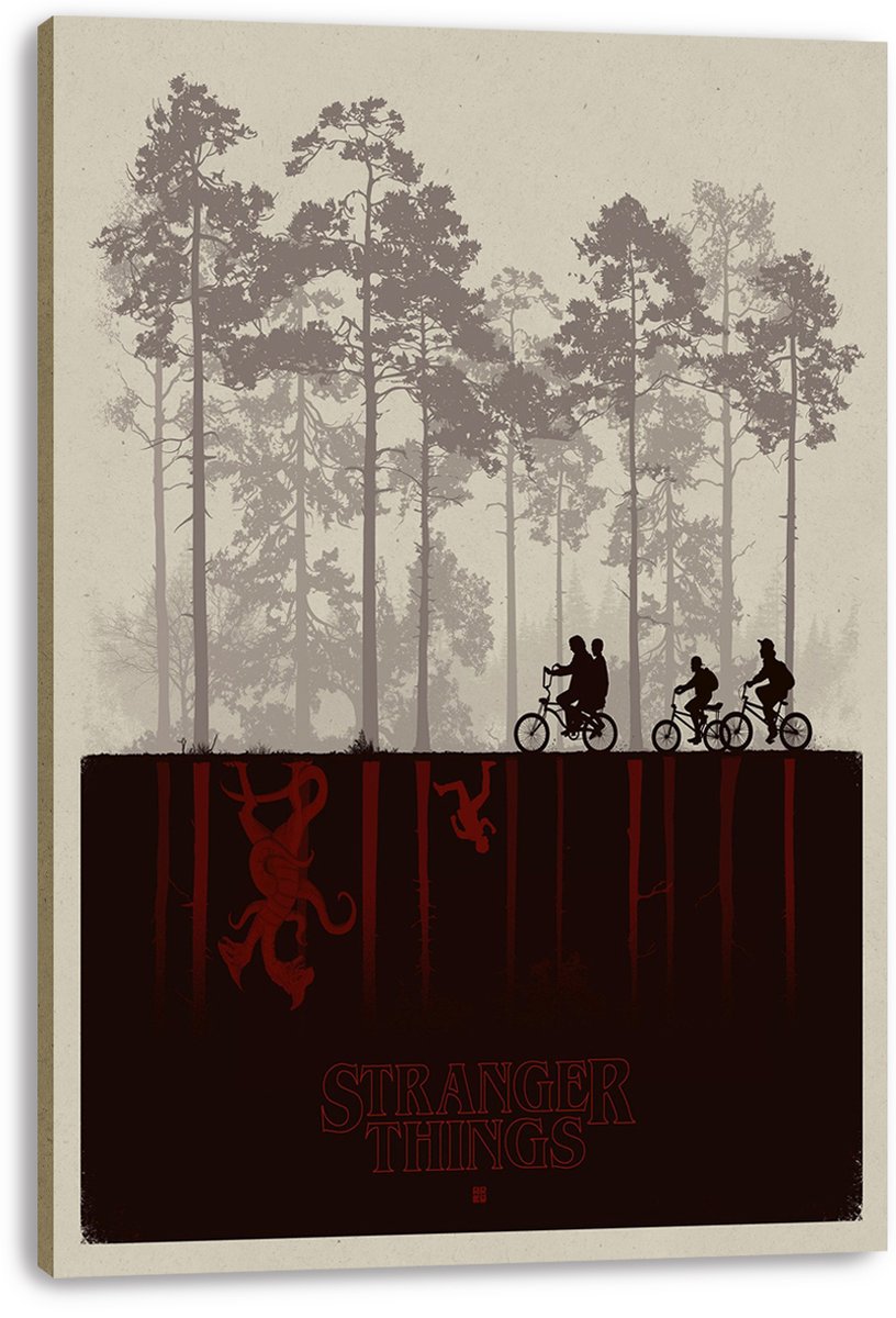 Stranger Things Decorative Painting (paper and canvas) art poster printing print