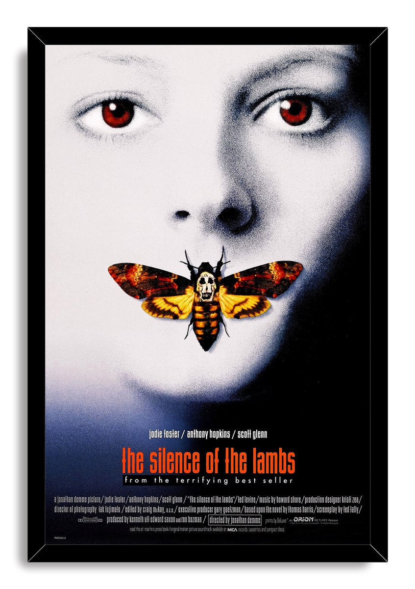 The Silence of the Lambs Movie Decorative Painting (paper and canvas) art poster printing print