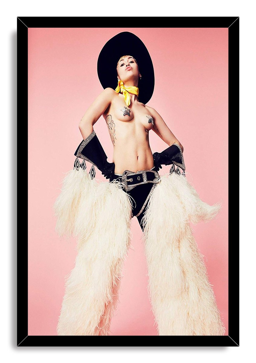 Miley Cyrus Decorative Painting (paper and canvas) art poster printing print