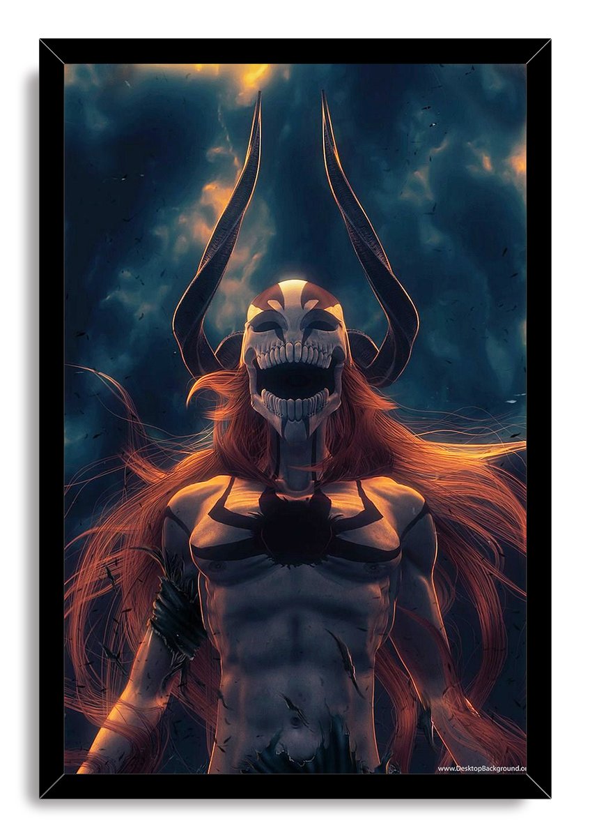 Ichigo Kurosaki Vasto Lorde Hollow Form Bleach Anime Decorative Painting (paper and canvas) art poster printing print