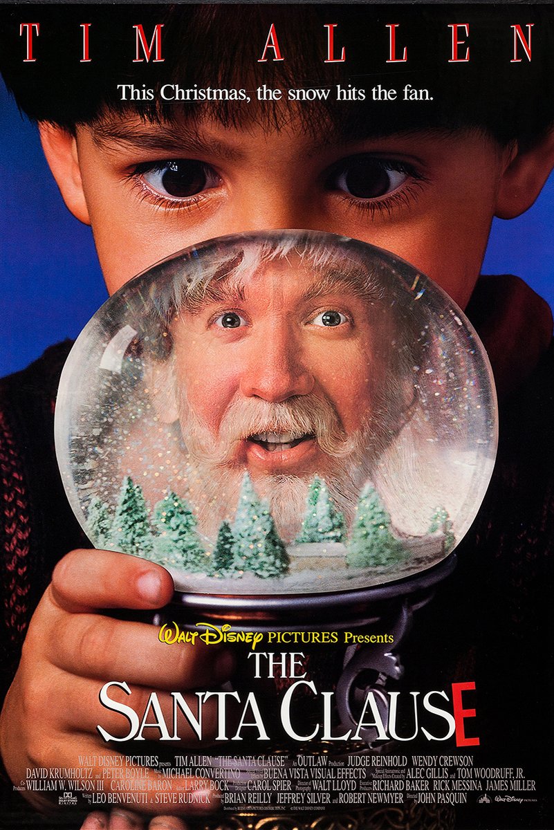 The Santa Clause Movie Poster Decorative Painting (paper and canvas) art poster printing print