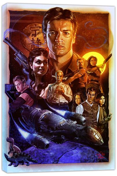 Firefly Classic TV Series Poster (Paper and Canvas) Art Poster Printing Print