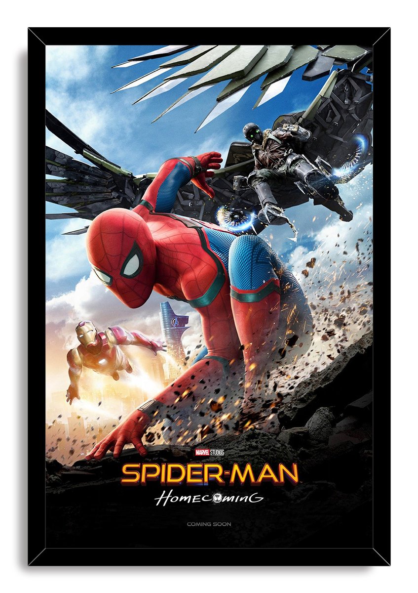 Spider-Man Homecoming Movie Poster Decorative Painting (paper and canvas) art poster printing print
