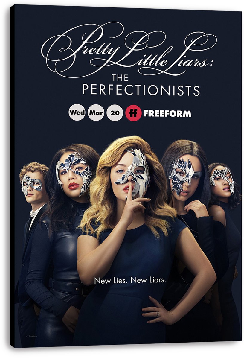 Pretty Little Liars: The Perfectionists Decorative Painting (paper and canvas) art poster printing print