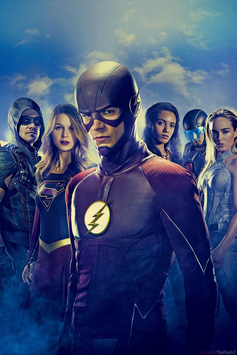 The Flash Arrowverse Superheroes Decorative Painting (paper and canvas) art poster printing print
