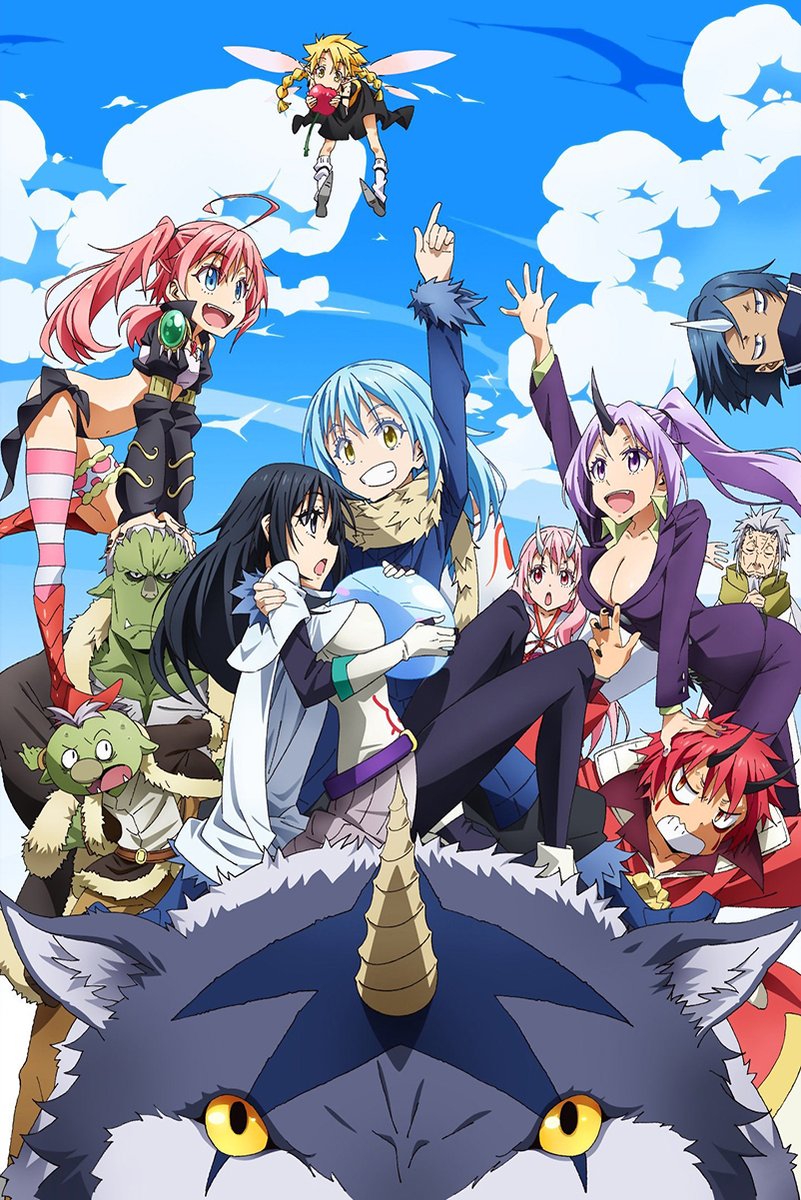 That Time I Got Reincarnated as a Slime Characters Group Decorative Painting (paper and canvas) art poster printing print