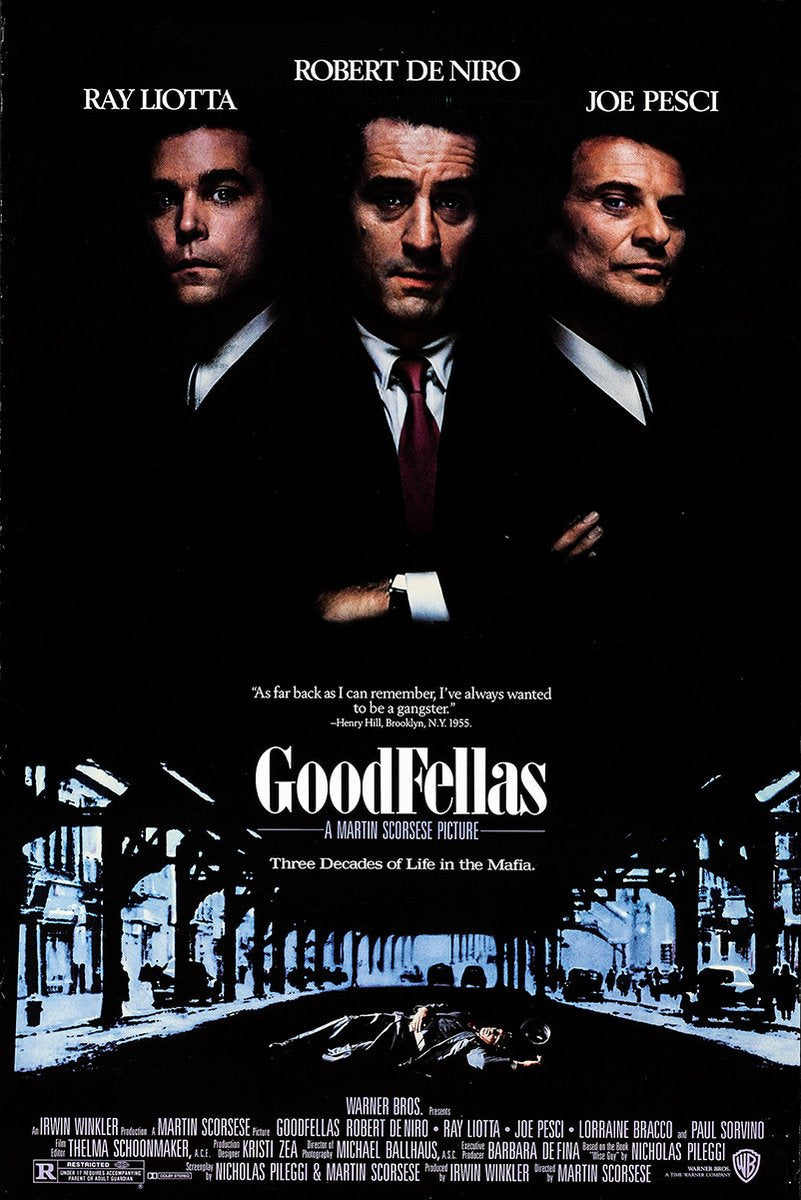 GoodFellas Movie Decorative Painting (paper and canvas) art poster printing print