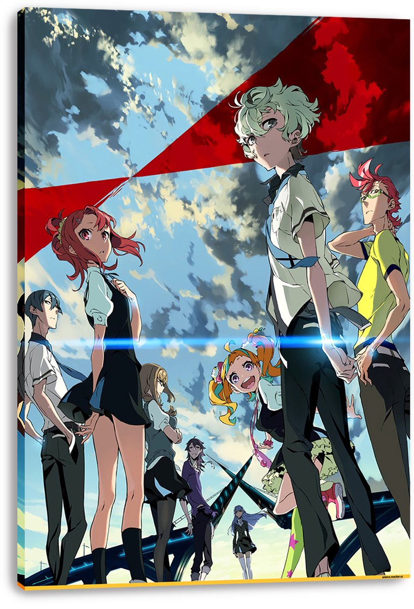 Kiznaiver Anime Group Decorative Painting (paper and canvas) art poster printing print