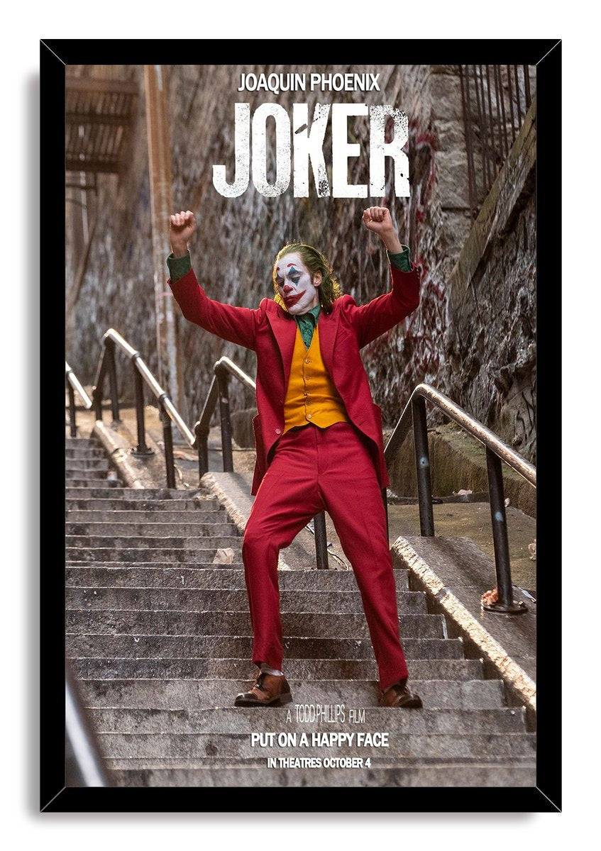Joker Joaquin Phoenix Decorative Painting (paper and canvas) art poster printing print